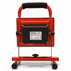 Immagine di Proiettore led da lavoro Cyclop 20 Watt 1200 Lumen supporto orientabile ricaricabile colore rosso