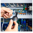 Immagine di Nastro autoadesivo isolante mm 19x25 m certificato VDE colore nero