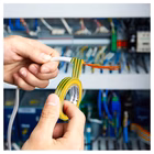 Immagine di Nastro autoadesivo isolante mm 19x25 m certificato VDE colore giallo/verde