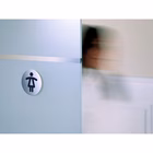 Immagine di Targa fuoriporta DURABLE 4904-23 simbolo DONNA diametro mm 83