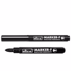 Immagine di Pennarello permanent ELICA MARKER-F punta conica colore nero