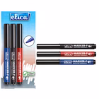 Immagine di Pennarello permanent ELICA MARKER-F punta conica colore blu