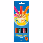 Immagine di Pastello esagonale colorato ELIOS astuccio 12 colori assortiti