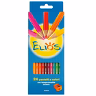 Immagine di Pastello esagonale colorato ELIOS astuccio 24 colori assortiti