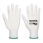 Immagine di Guanti con falangi in pu PORTWEST A121 colore bianco taglia M - paio