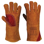 Immagine di Guanti da saldatura rinforzato PORTWEST A530 colore Brown taglia XXXL - paio