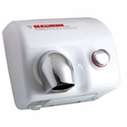 Immagine di Asciugamani elettrico a pulsante MAGNUM 2000 Watt colore bianco porcellanato