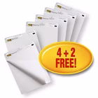 Immagine di Blocchi da parete rimovibile 3M super sticky bianco 63,5x77,5 cm 30ff