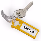 Immagine di Targhette portachiavi DURABLE c/givolare colori assortiti