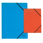 Immagine di Cartella con elastici angolari in cartone riciclato LEITZ RECYCLE f.to A4 colore blu