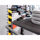 Immagine di Profilo paracolpi adesivo per superfici piane DURABLE S18 per uso interno 1 metro