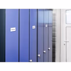 Immagine di Buste per identificazione DURABLE HARD COVER con bande magnetiche f.to 100x38 mm