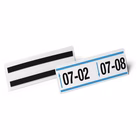 Immagine di Buste per identificazione DURABLE HARD COVER con bande magnetiche f.to 1/2 A5 orizzontale