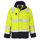 Immagine di Giacca alta visibilità multinorma PORTWEST FR61 colore giallo/blu navy taglia L