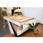 Immagine di Tovagliolo in carta ecocompostabile 2 veli MADRE TERRA cm 38x38 avana 40 pezzi