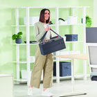 Immagine di Organizer da scrivania pieghevole in tessuto rinforzato con cartone LEITZ grigio opaco