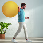 Immagine di Palla da seduta LEITZ ERGO COSY Sitting Ball giallo