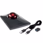 Immagine di Mouse wireless KENSINGTON SlimBlade Pro Trackball colore nero