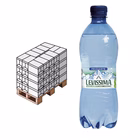 Immagine di Pallet acqua minerale LEVISSIMA bottiglia 100% R-PET frizzante ml 500