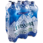 Immagine di Acqua minerale LEVISSIMA bottiglia 100% R-PET frizzante ml 1500