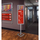 Immagine di Minitotem cornice a scatto 35x110 MONOFACCIALE