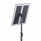 Immagine di Espositore da pavimento DURABLE con cornice a scatto in alluminio A4