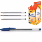 Immagine di Penna a sfera colore blu BIC CRISTAL ORIGINAL punta media mm 1