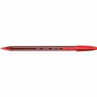 Immagine di Penna a sfera colore rosso BIC CRISTAL EXACT punta fine mm 0,7