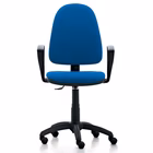 Immagine di Sedia operativa VIKY con braccioli blu