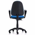 Immagine di Sedia operativa VIKY con braccioli blu