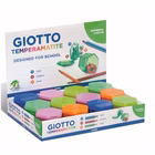 Immagine di Espositore temperamatite con serbatoio a tre fori GIOTTO colori assortiti