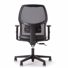 Immagine di Sedia operativa con braccioli regolabili KELLY colore nero