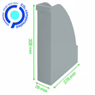 Immagine di Portariviste LEITZ RECYCLE blu