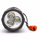 Immagine di Torcia led Rubber in gomma 0,2 Watt 12 Lumen batteria D colore nero