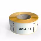 Immagine di Etichette in rotolo in carta vellum per stampa a trasferimento termico mm 65x112