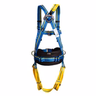 Immagine di Imbracatura anticaduta IRUDEK LIGHT PLUS 4 taglia 2XL-3XL colore giallo/blu