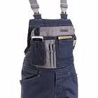 Immagine di Salopette GLOBAL TRADING GLOBO cotone colore blu taglia L