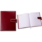 Immagine di Agenda similpelle giornaliera 17x24 bordeaux 30+