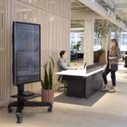 Immagine di Ergotron carrello monitor carrello tv largo formato stativo videoconferenza videoproiezione trolley