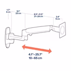 Immagine di Lx wall mount lcd arm
