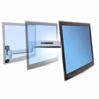 Immagine di Lx sitstand wall lcd arm polished