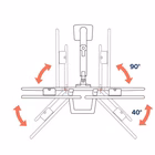 Immagine di Hx desk dual monitor arm, mbk