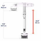 Immagine di Hx wall monitor arm, white