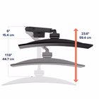Immagine di Hx desk arm with hd pivot black