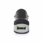 Immagine di Caricabatterie nero CELLY CCUSBTURBO - 12W USB Car Charger TURBO CCUSBTURBO
