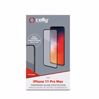 Immagine di Cover vetro temperato CELLY FULLGLASS - Apple iPhone 11 Pro Max FULLGLASS1002BK