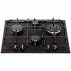 Immagine di Piano cottura gas acciaio inox nero HOTPOINT/ARISTON PCOT PCN 640 T F154763