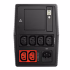 Immagine di Gruppo di continuità tower 1.400 watt nilox ups premium line interactive 2000 va nxgcli20002x9 nxgc