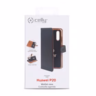 Immagine di Custodia similpelle nero CELLY WALLY - Huawei P20 WALLY748