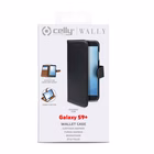 Immagine di Custodia similpelle nero CELLY WALLY - Samsung Galaxy S9+ WALLY791